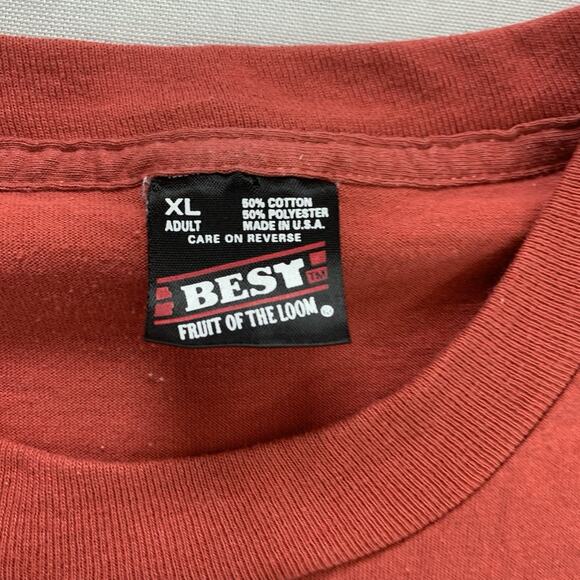 Vintage Y2K Mecca T-Shirt Mens XL Short Sleeve Single Stitch Hip Hop Skater Tee - Picture 3 of 8